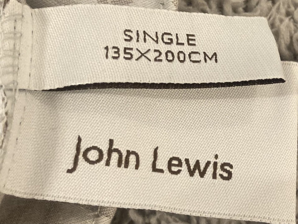 John Lewis Single Duvet Cover eBay