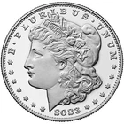 2023 S Silver Proof Morgan Dollar with Original Box and COA