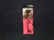 Foster Grant Magni-vision Reading Glasses With Case +1.50 Pink               G11