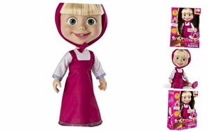 masha and the bear 12 inch giggle and play masha doll