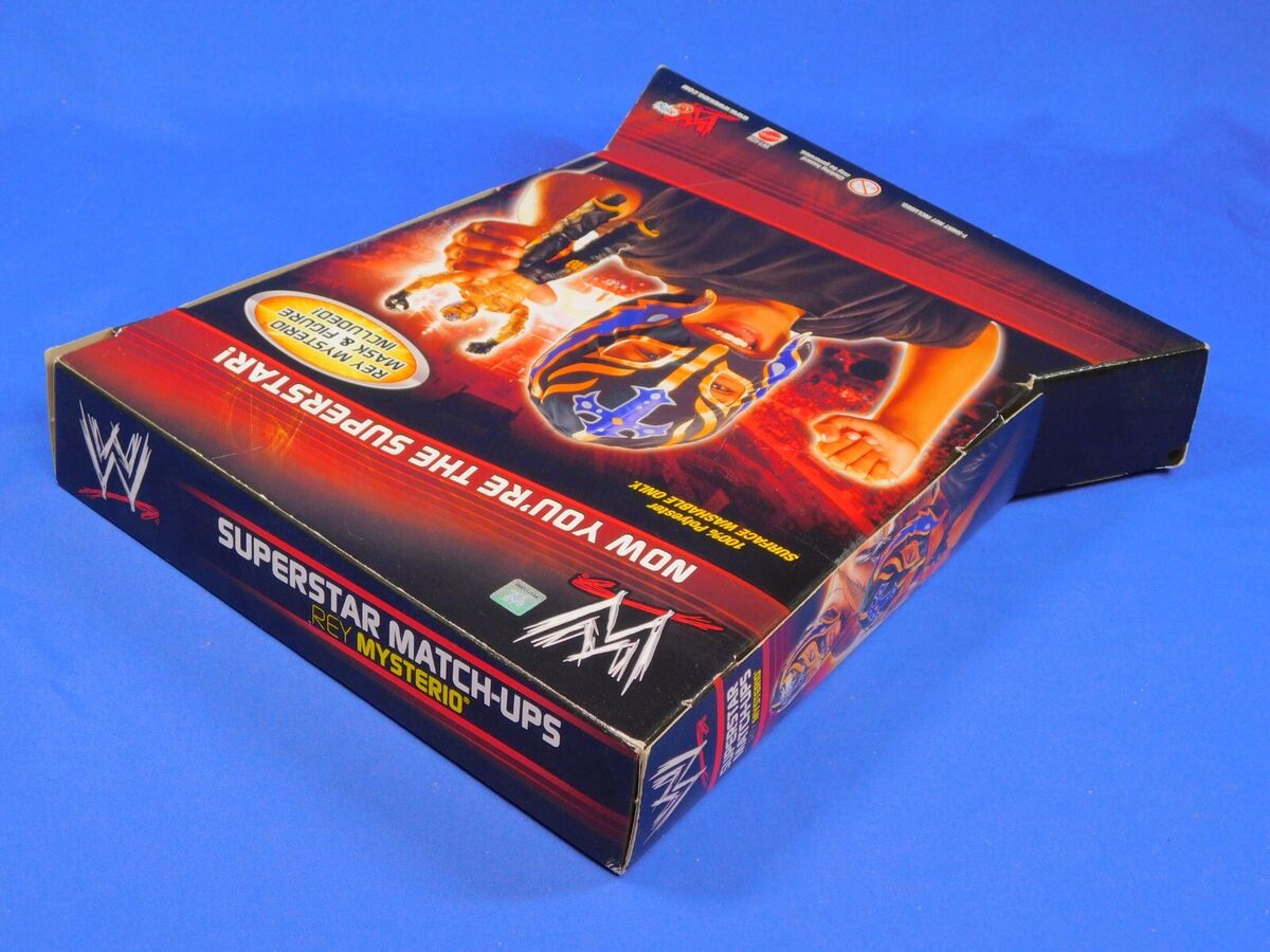 WWE SUPERSTAR MATCHUPS REY MYSTERIO FIGURE & MASK MATTEL WWE SUPERSTAR MATCHUPS REY MYSTERIO FIGURE & MASK MATTEL