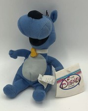 Doug Porkchop Bean Bag Plush Disney Store Dog Tag Blue Stuffed Animal Vintage 8  