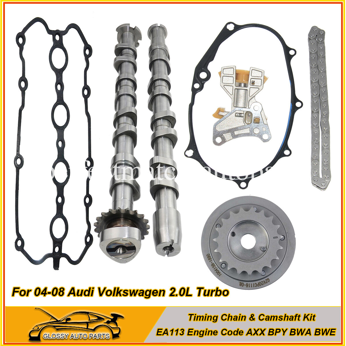 Camshaft & Timing Chain Gasket Kit For 2.0L Audi VW Jetta Camshaft & Timing Chain Gasket Kit For 2.0L Audi VW Jetta