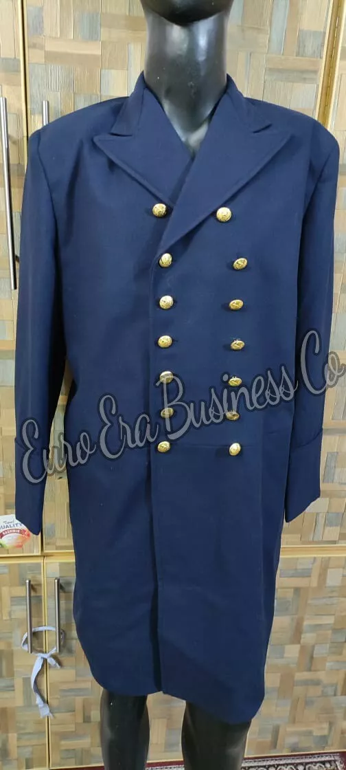 Navy frock clearance coat