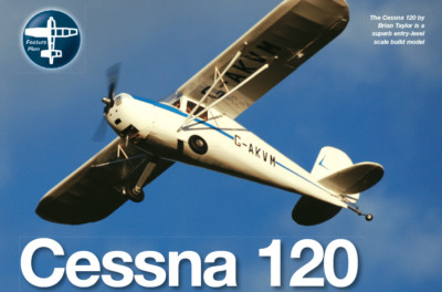 Cessna 120 62'' Brian Taylor Plan & Article Build Modellflugzeug