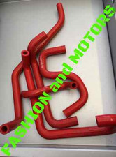 *** DM *** tubi acqua siliconici rossi minimoto minibike red silicon hoses