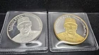 1998 Sammy Sosa Chicago Cubs 1oz Silver 2 coin set-Home Run Record of 62- #11 !!