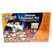 Edu Science Deluxe Scientist Kit Experiments Physics & Energy Do and Discover 
