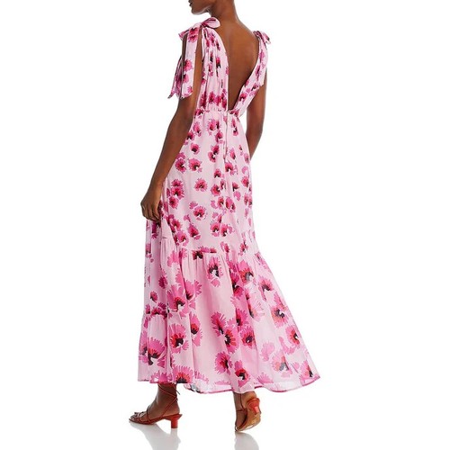 Banjanan Cosmos Cotton Long Maxi Dress COLOR FLORAL MIX SIZE L NEW - Picture 2 of 3