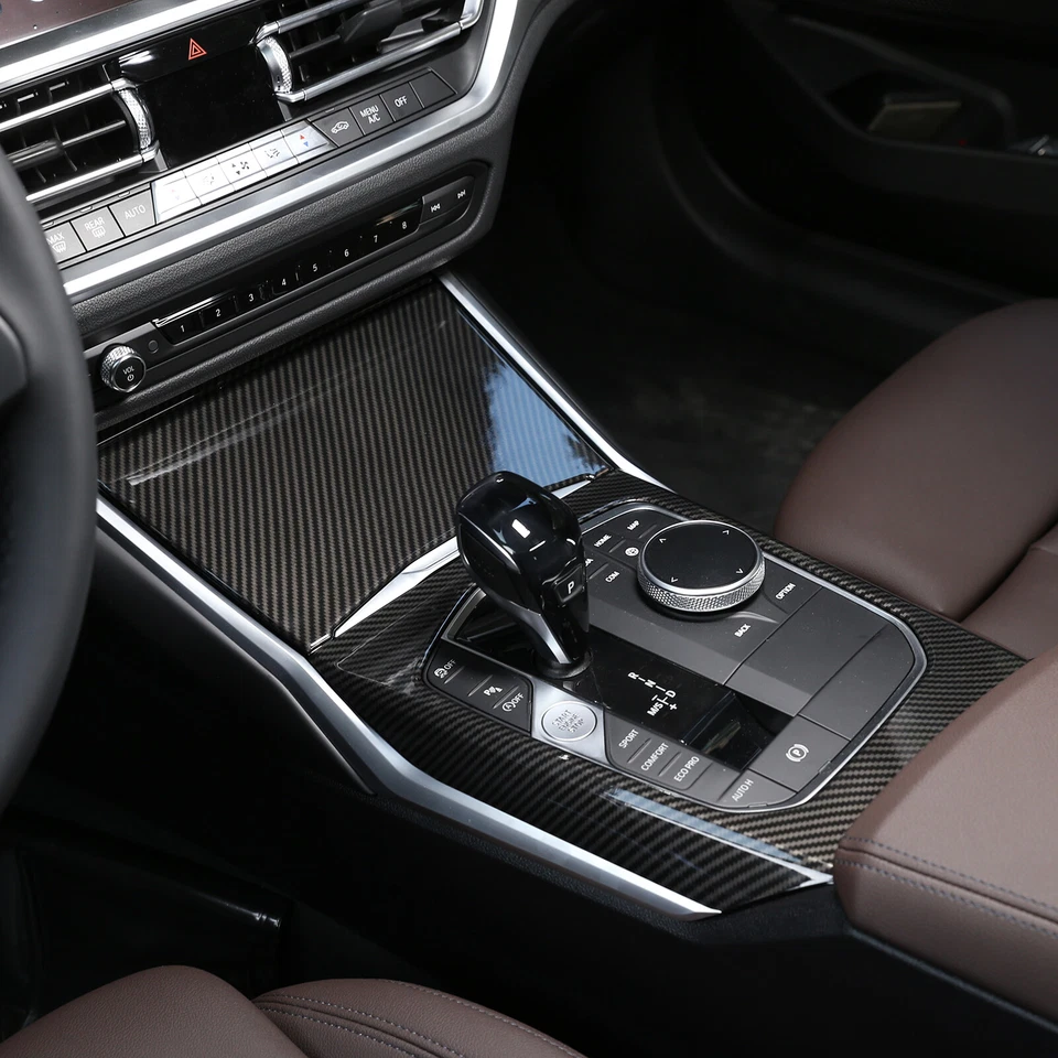 Juego de cubiertas interiores de fibra de carbono ABS para BMW 440i 430i Gran Coupé G26 2023+ Foto 2 de 4