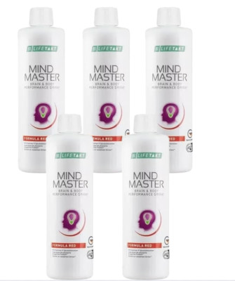 LR Lifetakt Mind Master Red Formula 5er-Set - 500 ml/16,9 flüssige Unzen. Dam...