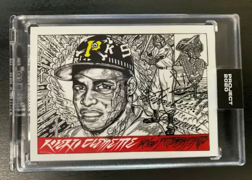 Topps PROJECT 2020 #68 - 1955 Roberto Clemente JK5 - Print Run: 8518 w/ BOX