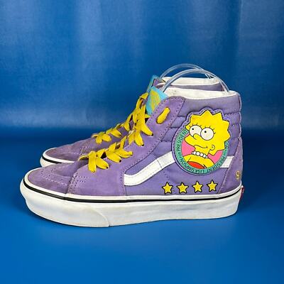 Vans The Simpsons x Sk8-Hi Lisa Prez Sneakers Purple