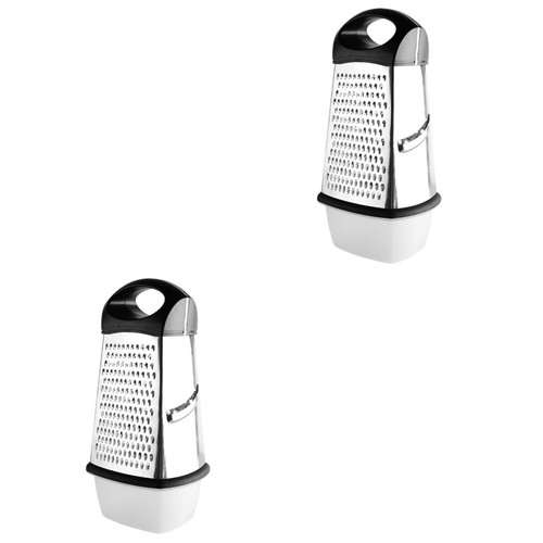 Set of 2 Gemüseschneider Multifunktionaler Reibe Küchenreibe Aus Edelstahl