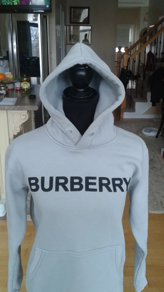 BURBERRY HOMBRE SUDADERA CON CAPUCHA TALLA M COLOR GRIS Foto 2 de 4