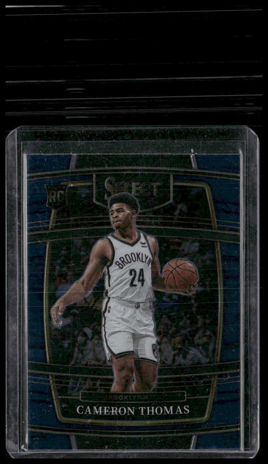 2021-22 Panini Select #21 Cameron Thomas Blue Prizms