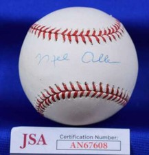Mel Allen JSA COA Autograph American League Signed Baseball