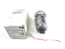 NOS Parker Hydraulics C8168 KV 5 Micron Filter w/ Gland Plug 140PSI KV Ltd Autom