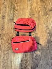 Black Doggy Dog Backpack Red