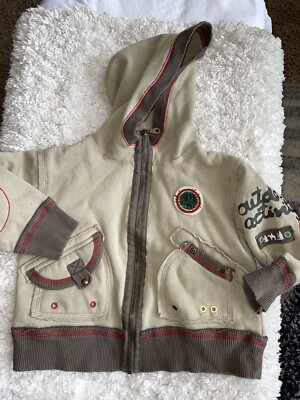 Mish boys sz. 3 zip up   outdoor activity  hoodie. Cute, grt quality