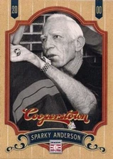 2012 Panini Cooperstown #93 Sparky Anderson Detroit Tigers HOF