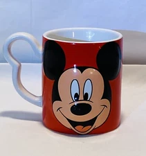 Disney Monogram International 3D Mickey Mouse Red Coffee Mug 10fl Oz Florida