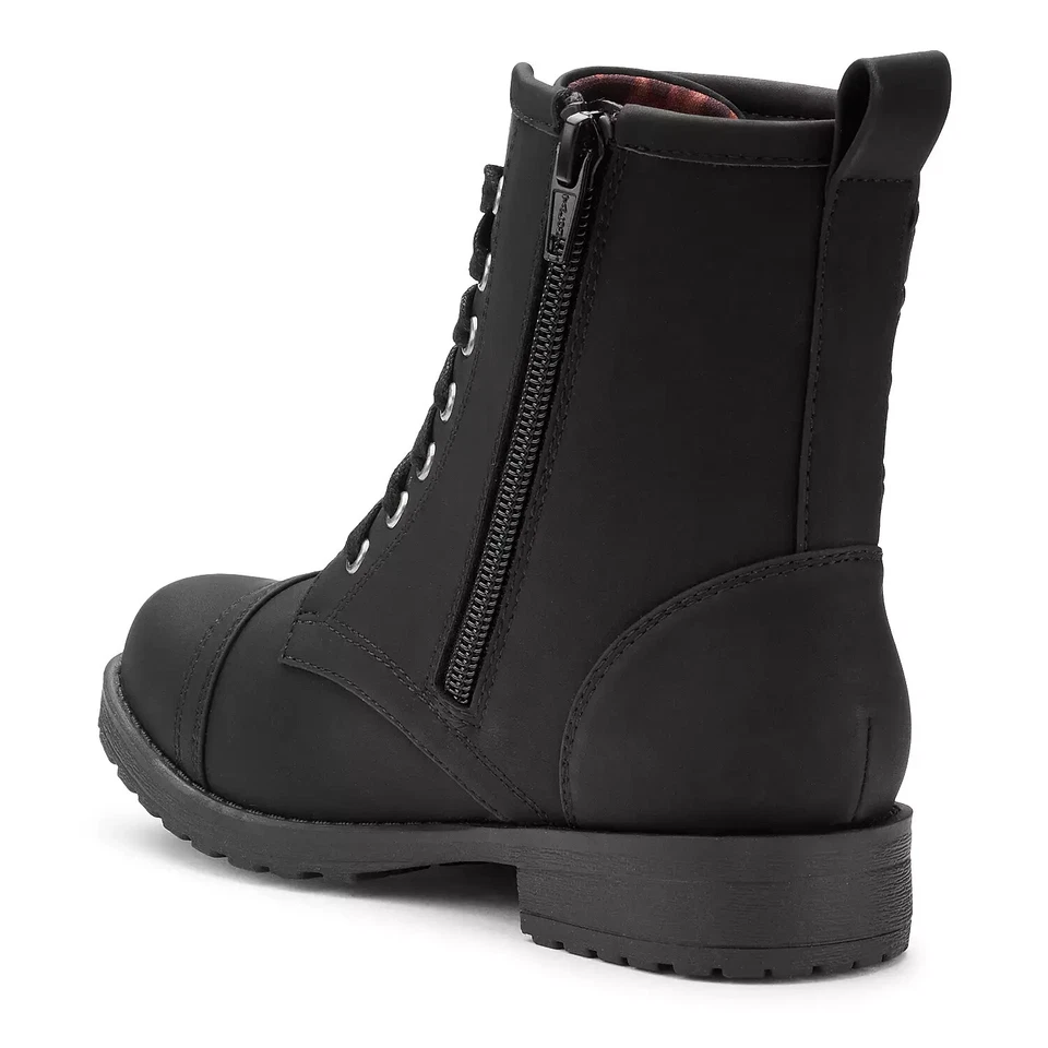 Боевые ботинки для девочек SO Ivy размер 1 цвет Ivy Black - Изображение 2 из 4