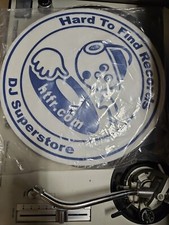 dj turntable slip mats Hard To Find Records UK collectors 2004