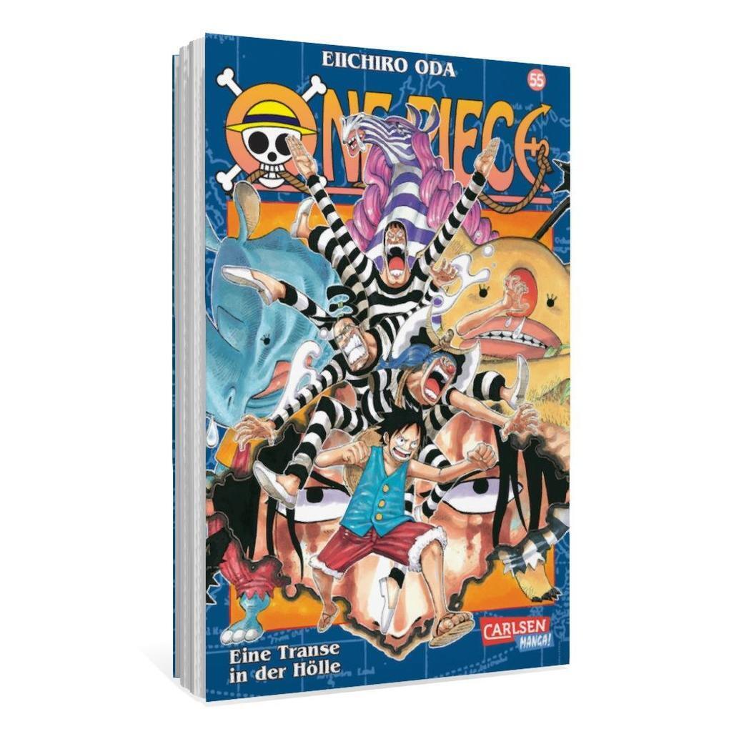 Thumbnail - One Piece 55. Eine Transe In Der Hölle | Eiichiro Oda | 2011 | Deutsch