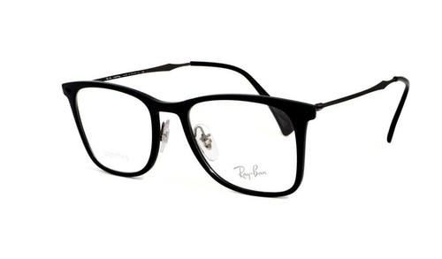 Ray Ban montatura occhiali da vista Uomo Donna RB 7086 LightRay Ray-Ban  Nero | eBay