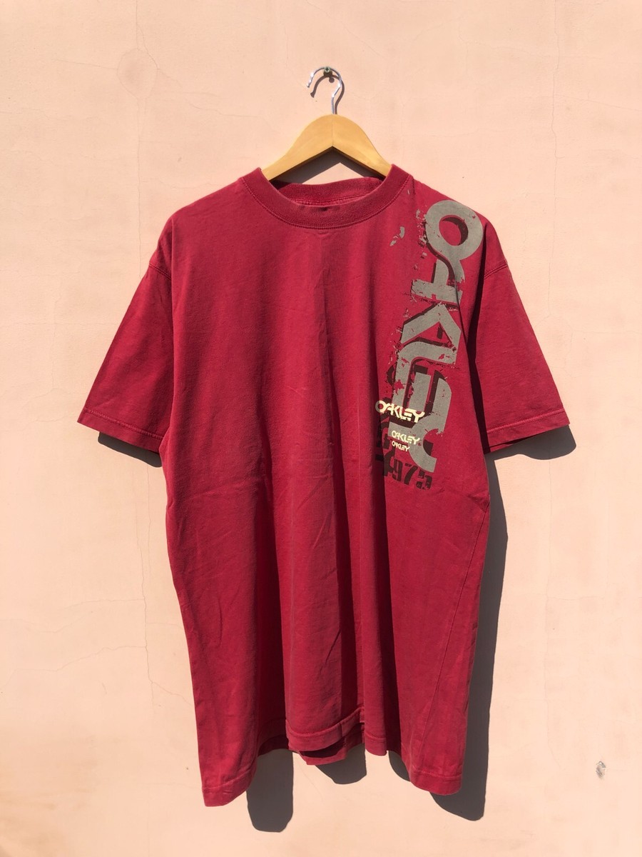 oakley オークリー　tシャツ　レッド　90s Vintage 90s Oakley Red T-shirt Sz XL | eBay