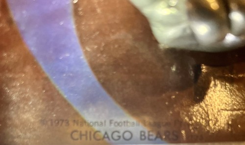 Chicago Bears VINTAGE 1973 Glossy 24x36 Poster Preowned Never Hung Great Shape - Picture 5 of 7