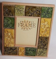 NEW LEAF PICTURE PHOTO FRAME TableTop 3.5" x 5" NICE