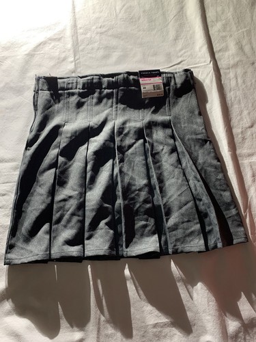 French Toast Size 20 Gray Skort Pleated Length 20” Adjustable Waist - Picture 2 of 5