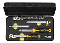 Elora Sechskant-SteckschlüSsel-Satz Set 1/4 Zoll, 16-Teilig