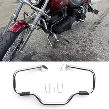 Mustache Highway Crash Bar Engine Guard for Harley 2006-2017 Dyna FXDB FXDF FXDL