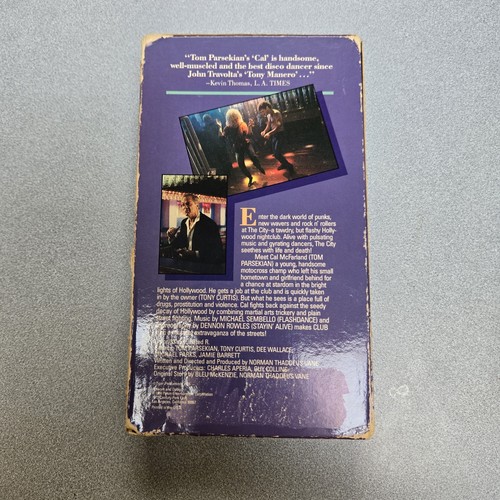Club Life VHS Rare 1986 Prism Video King of the City Action - Picture 3 of 5