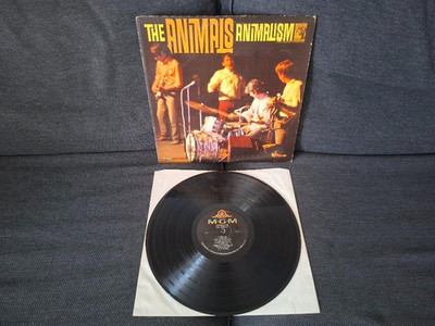 LP THE ANIMALS Animalism Vinyl First Print 66 US MGM First Press Psych Beat