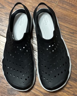 CROCS Men\'s Black Slip-On shoes size 8. s-l400.jpg main image 2