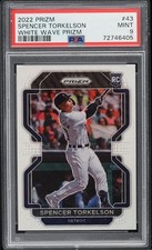 2022 Panini Prizm White Wave Spencer Torkelson ROOKIE #43 PSA 9 MINT