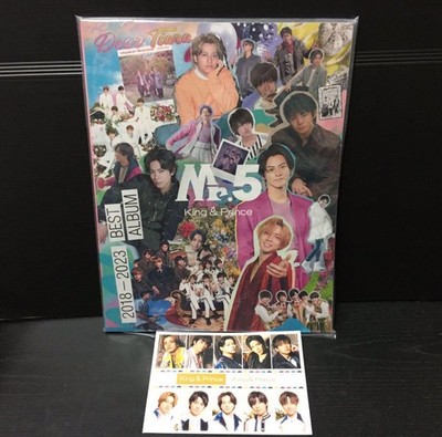 King Prince BEST ALBUM Mr.5 FC Limited Dear Tiara Edition 2CD DVD