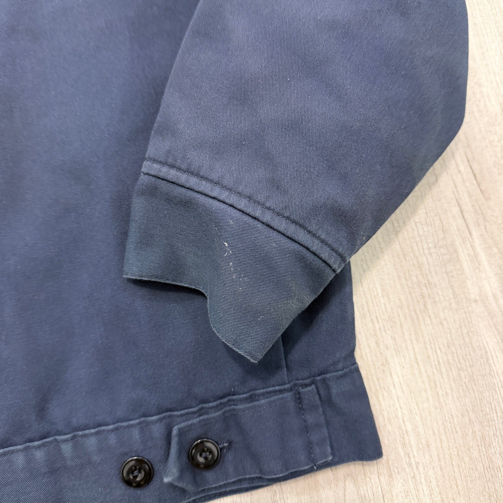 Vintage Dickies Workwear Mechanics Jacket Men's Extra Large Blue 90s Full Zip  thumbnail 7