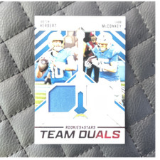 2023 Panini Rookies & Stars Team Duals Memorabilia Herbert McConkey Chargers