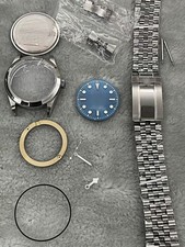 DIY SET for 2824 39MM watch case dial hands Strap sapphire