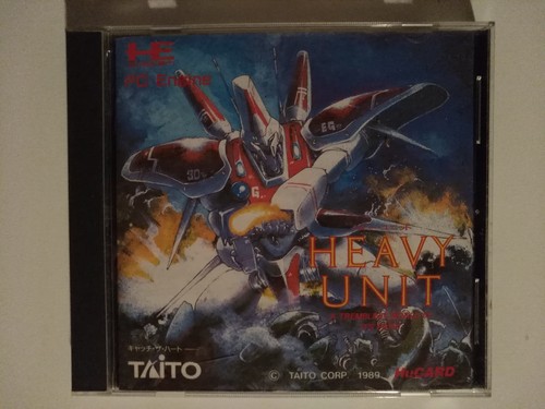 Heavy Unit - Nec PC Engine hucard - Photo 1/5