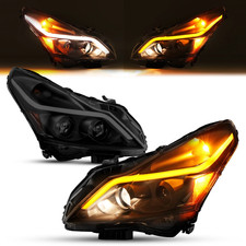For Infiniti G25g37q40 Sedan 4-door 10-13 15 Smoked Led Projector Headlights For Infiniti G25g37q40 Sedan 4-door 10-13 15 Smoked Led Projector Headlights
