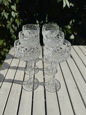 Stuart Crystal Tall Wine Glasses Set of 6
