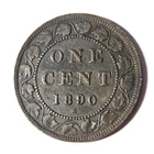 1890 Canada Large Cent — photo from another recent sale