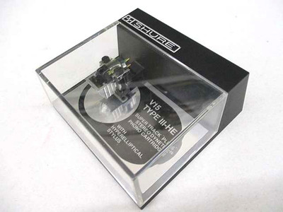Shure V15III-HE MM Phono Cart   Classic Hi-Fi Vinyl for Parts Only with Case