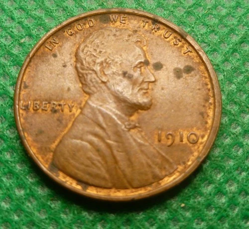 1910 AU Lincoln Wheat Cent  Better Grade  Coin  #A03